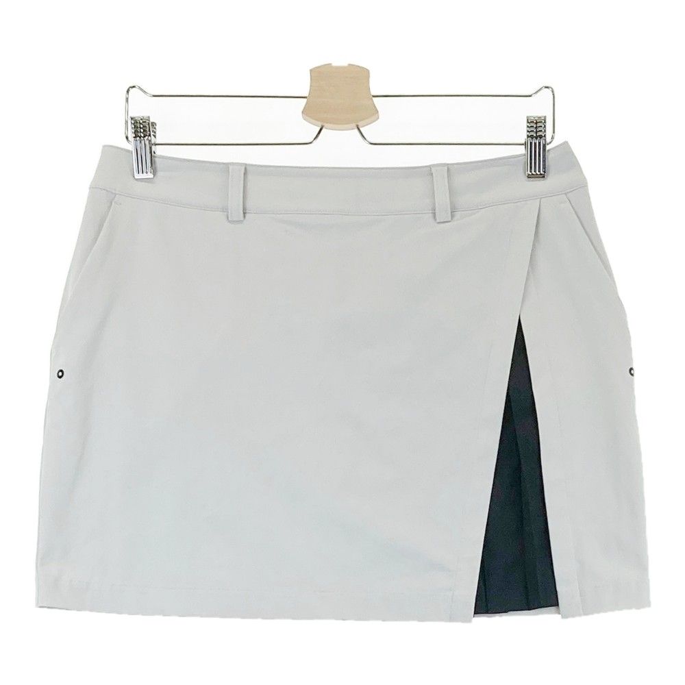 TAYLOR MADE プリーツ　スカート グレー/ネイビー TAYLOR MADE プリーツ スカート グレー/ネイビー TAYLOR MADE
