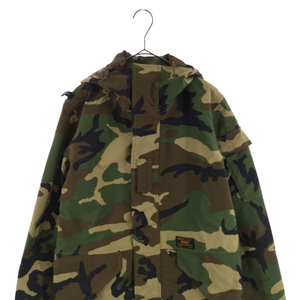 WTAPS (ダブルタップス) 13SS ECWCS JACKET NYLON TAFETA TETRATEX エクワックス マウンテンパーカー  ミリタリージャケット カモ 131GWDT-JKM02