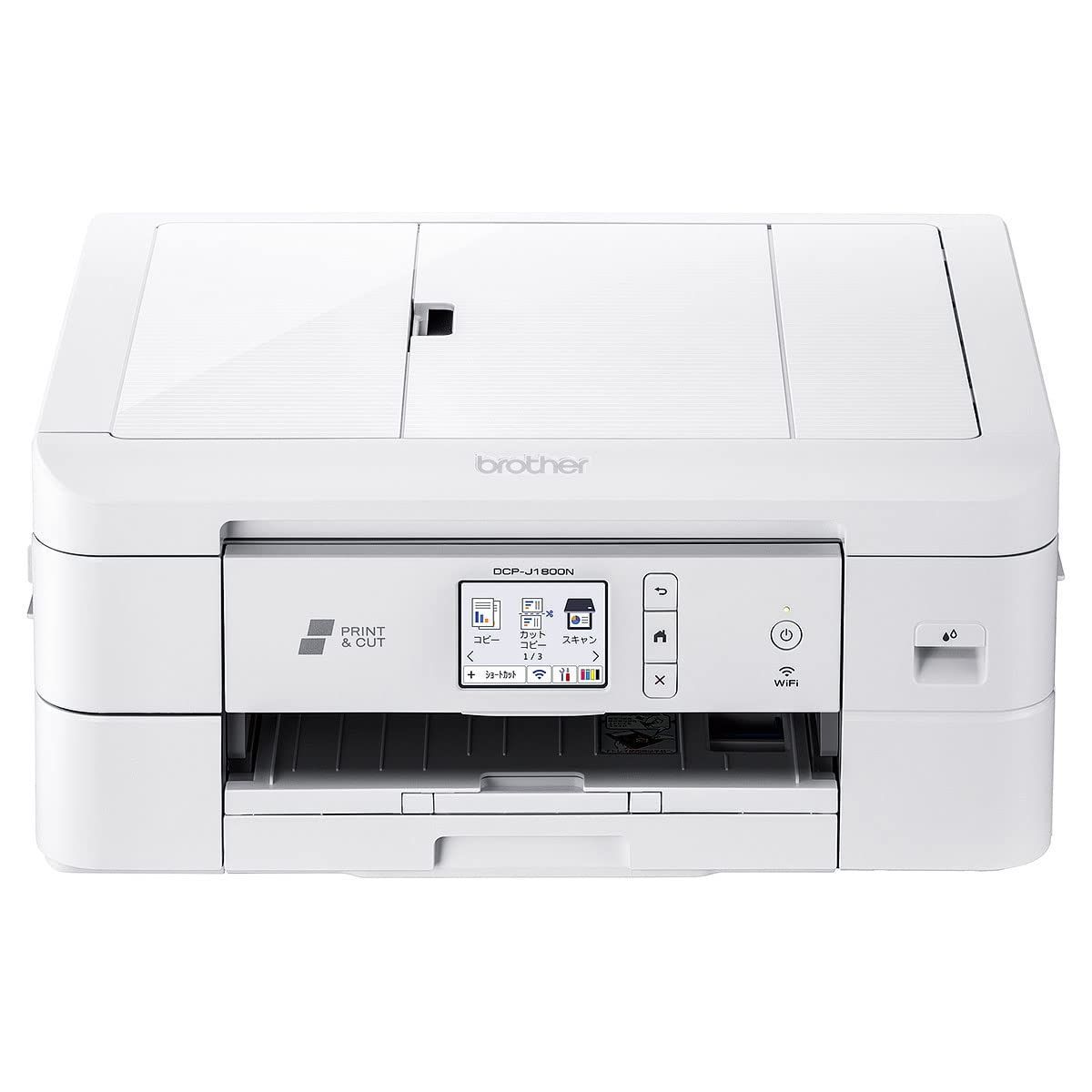 新着商品 A4インクジェット複合機 DCP-J1800N CUTFIT カットフィット プリンター Wi-Fi|自動両面|自動カット|スマホ対応 ブラザー