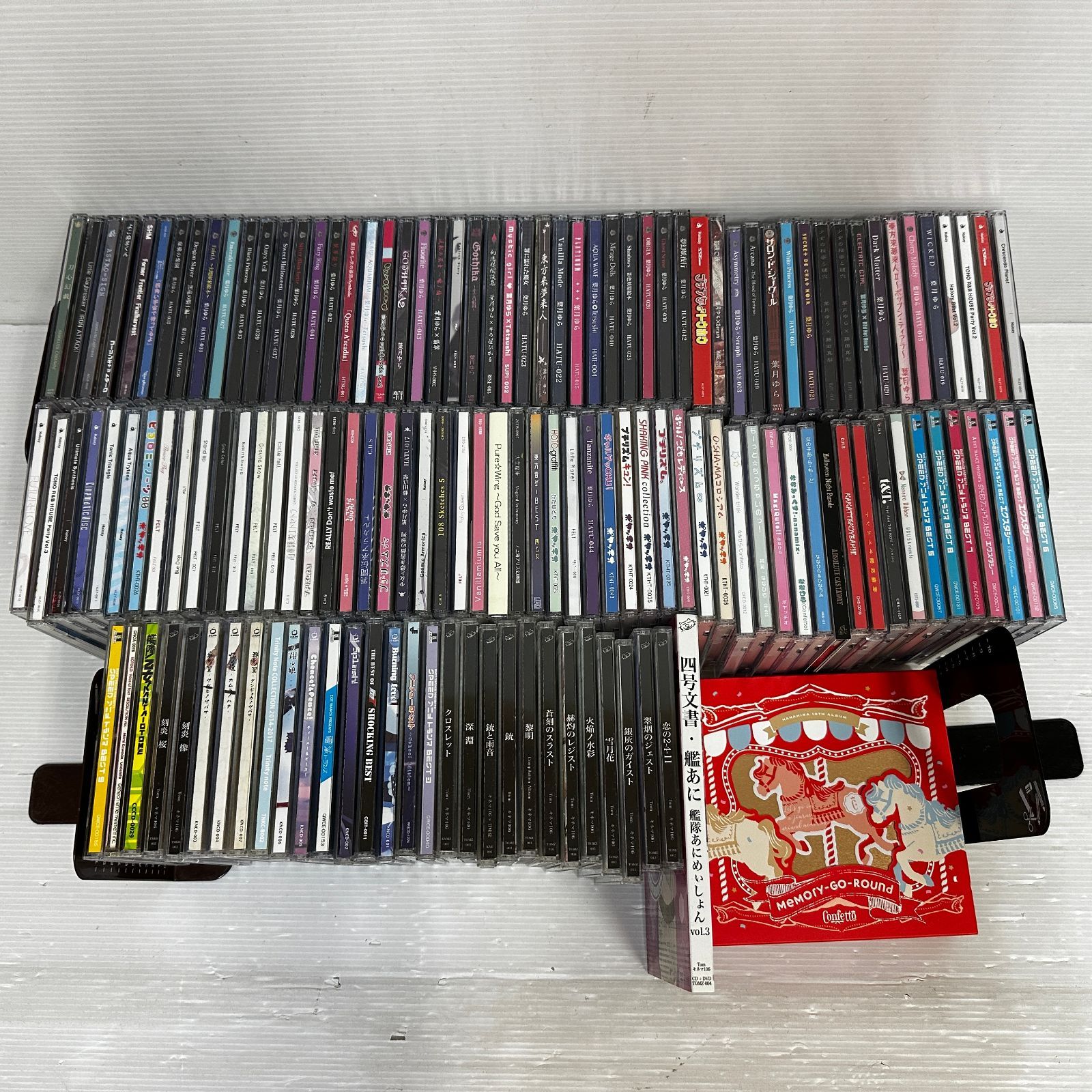同人 東方 他 CD まとめ 100枚以上 大量まとめ 再生未 ジャンク品 smacd086706