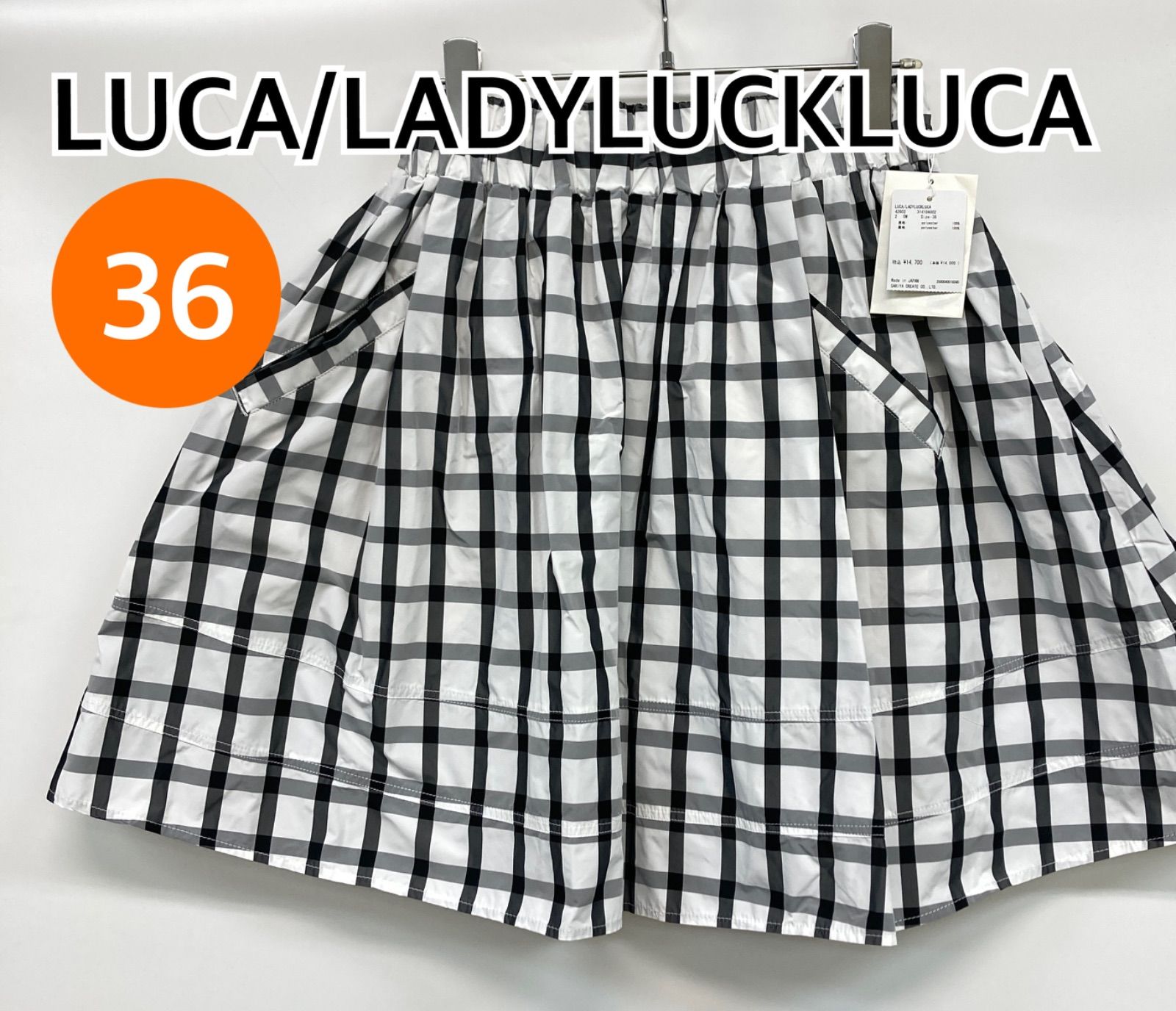 新品】LUCA/LADYLUCKLUCA ルカレディラックルカ スカート ミニスカート 