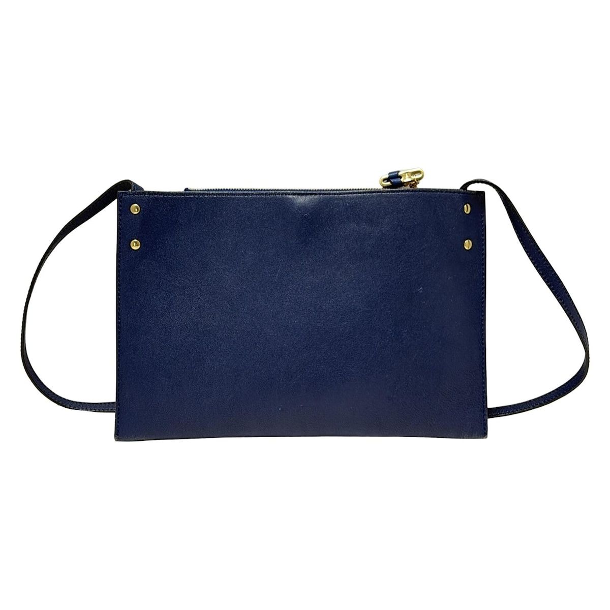 Chloé ネイビー レザー ショルダーバッグ 【公式通販】