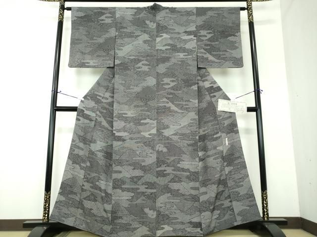 人間国宝 中島秀吉 小紋 未使用 人間国宝 中島秀吉 小紋 未使用 人間