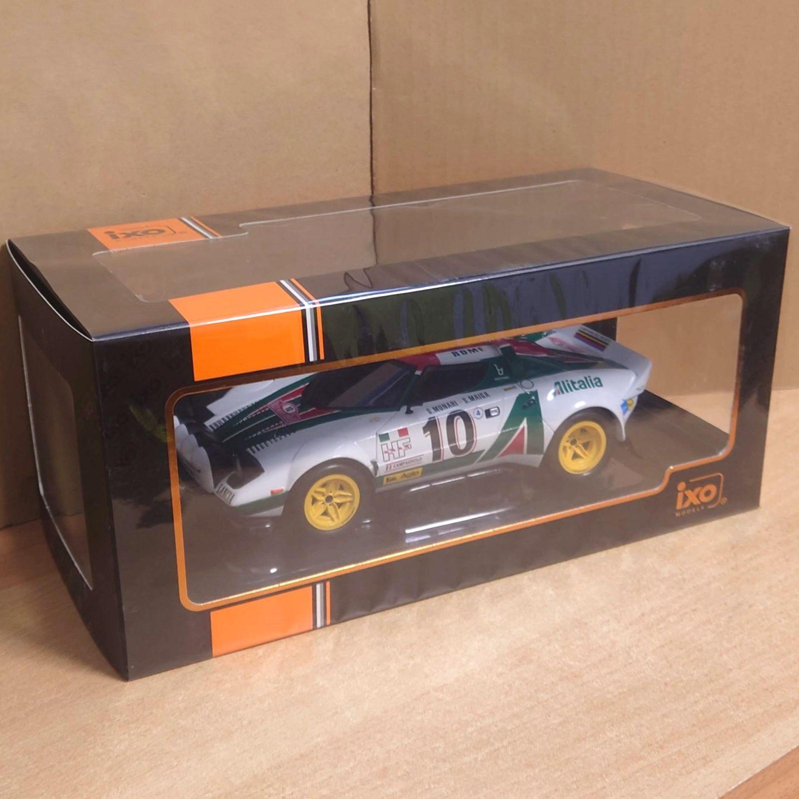 1/18 ランチアストラトス HF 1976 モンテカルロラリー 優勝 #10 S