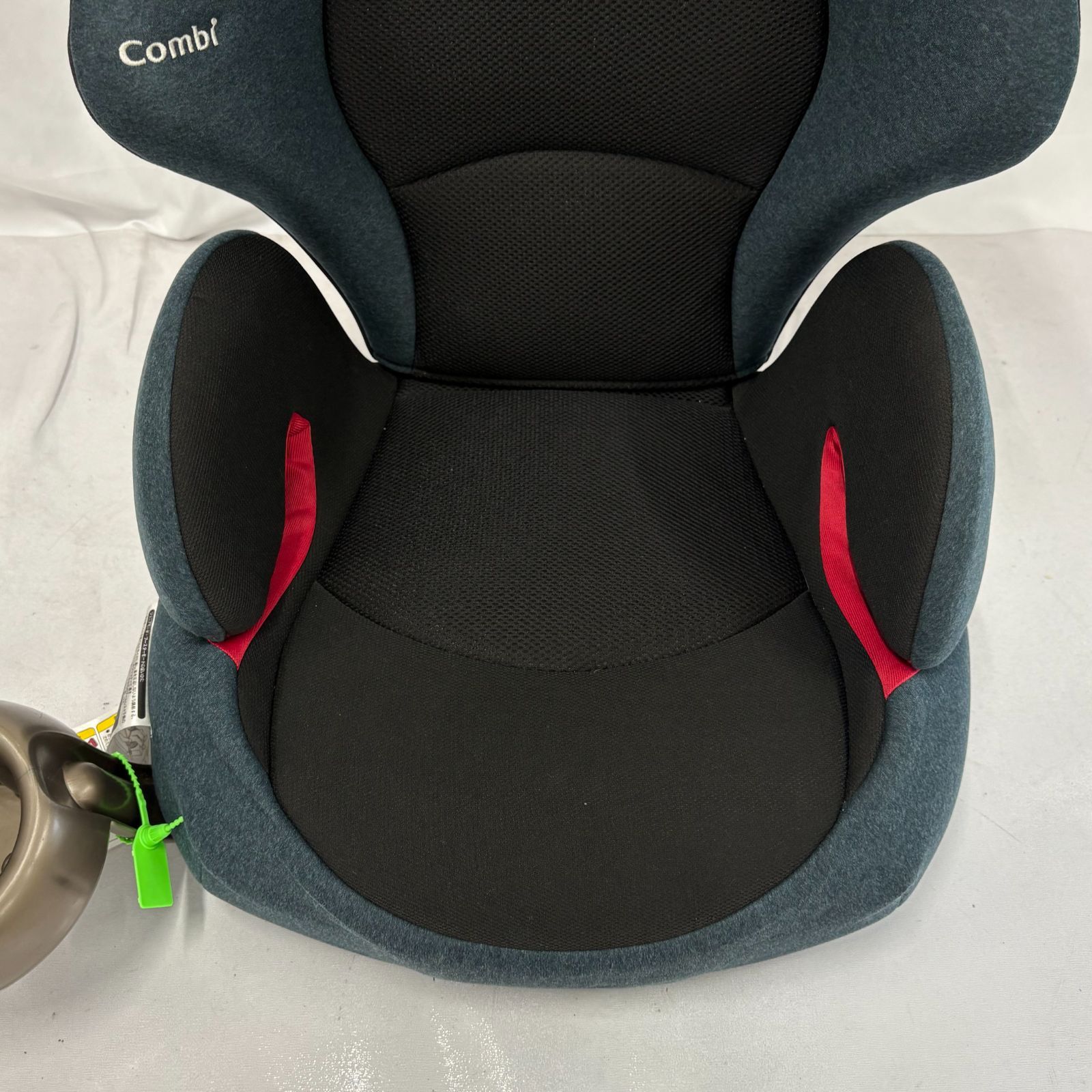 美品 Combi ジョイキッズ ムーバー メランジブルー ジュニアシート 極美品 COMBI コンビ ジョイキッズムーバー メランジブルー