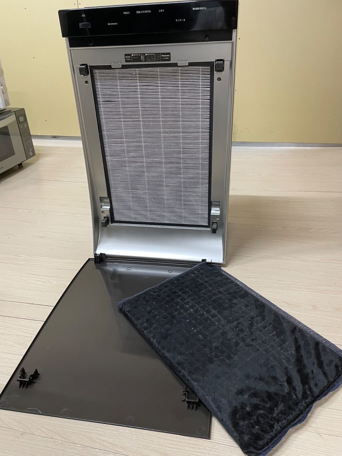 ジャンク・通電不可】Panasonic、加湿空気清浄機40畳、F-VXP90