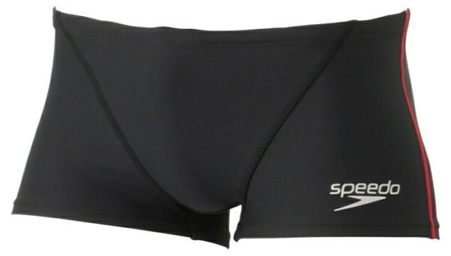 speedo スピード ZEBRA STACK T-BOX KxRD M ST52410 KR | スイムウェア メンズボックス ジャマー 耐塩素性 4WAYストレッチ ハーフパンツ 4分丈 スピンドル付き 練習用 水泳 水着 プール トレーニング 快適 