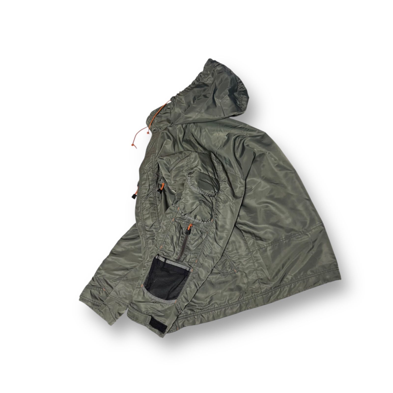 00s AIR WALK Mulch Pocket Nylon Military Jacket エアウォーク
