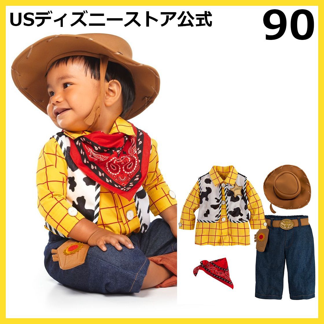 Toy Story トイストーリー USディズニー ウッディ コスチューム Toy Story トイストーリー USディズニー ウッディ コスチューム