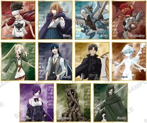 紙製品　【BOX】異修羅 トレーディングミニ色紙 中古】紙製品 全11種セット 「異修羅 トレーディングミニ色紙