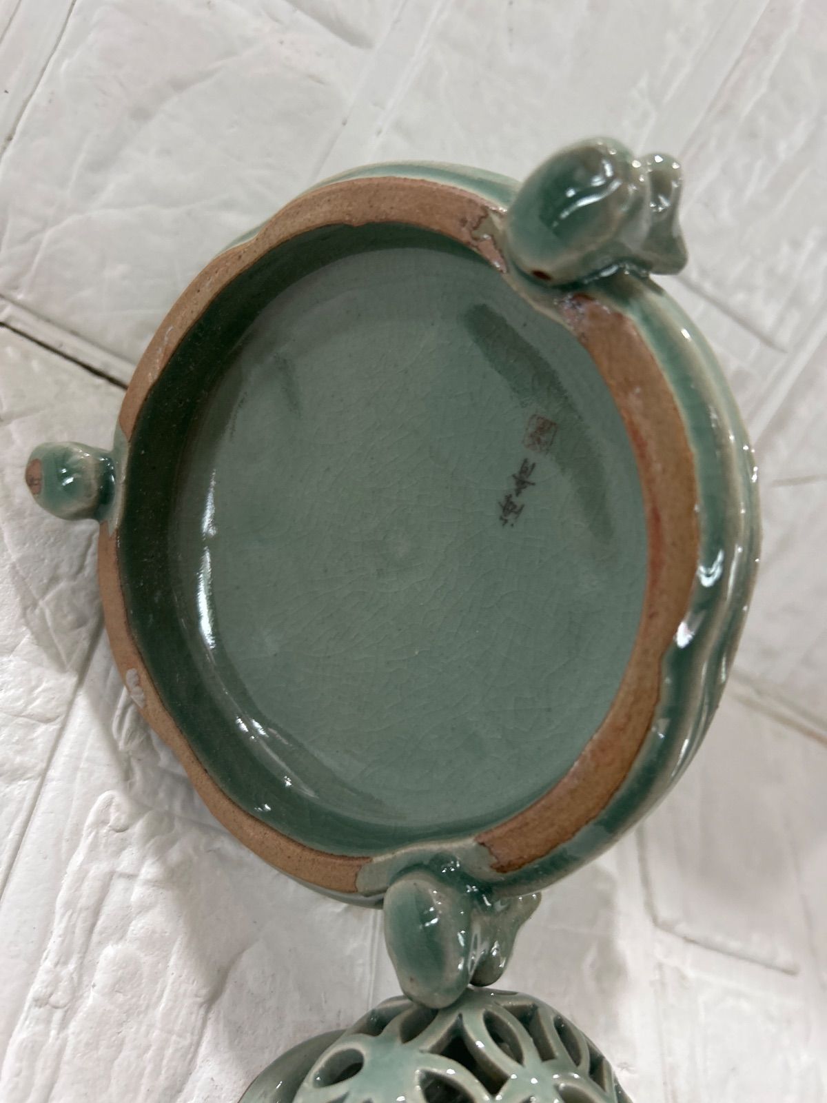 香の壺 香炉 高麗青磁 海青作 骨董品 コレクション - メルカリ