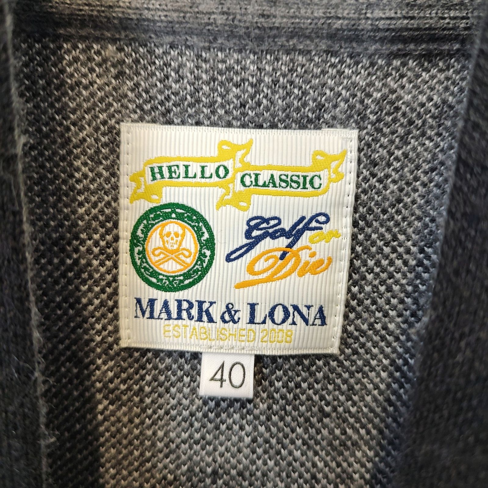 MARK＆LONA マークアンドロナ ゴルフ 23AW AND Knit Hoodie ウール 
