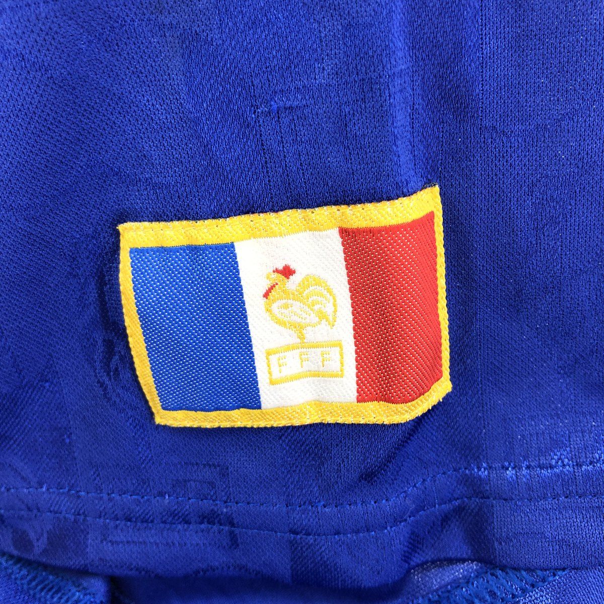 古着 90年代 アディダス adidas フランス代表 総柄 トリコロールカラー 