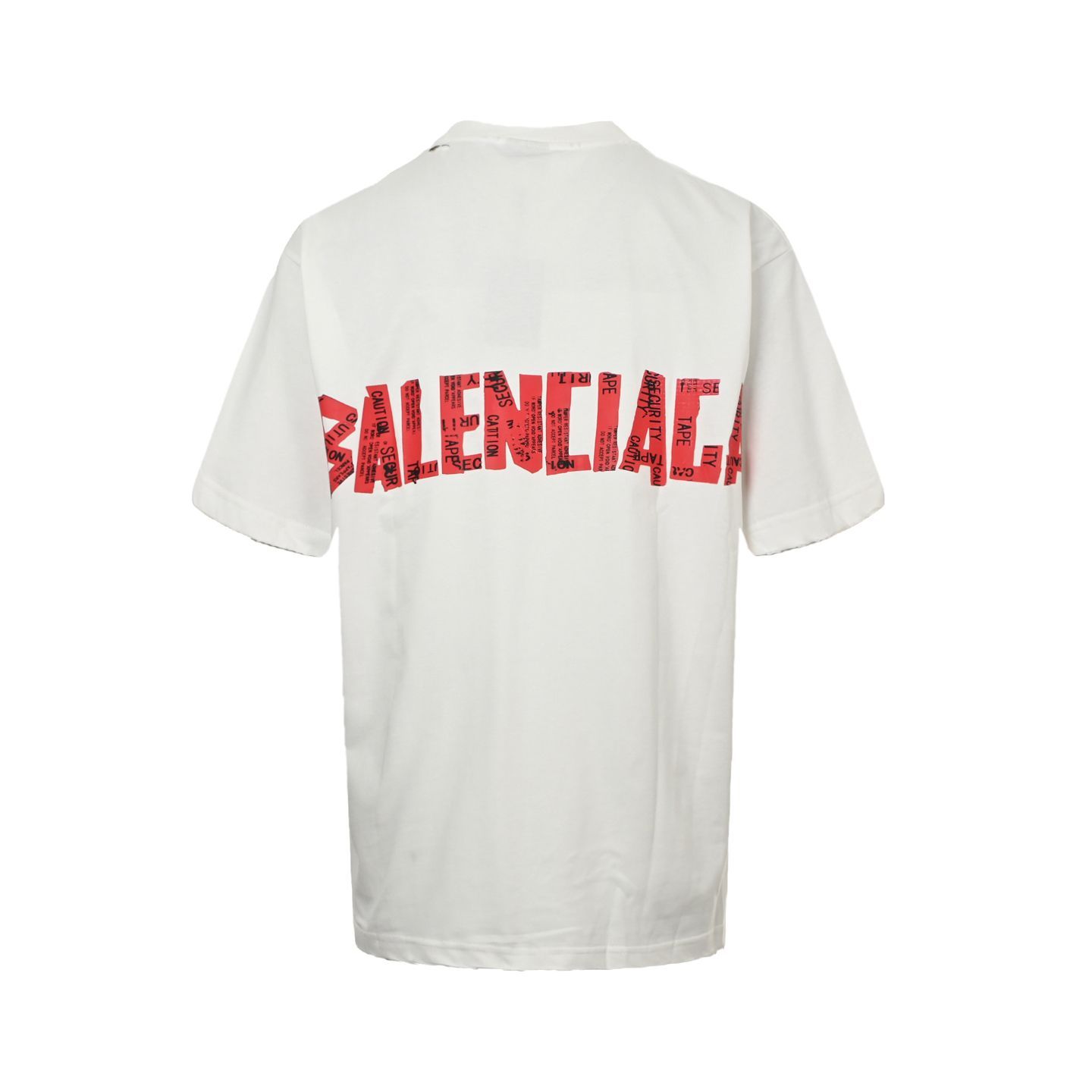 バレンシアガ25SS Tシャツテープロゴ