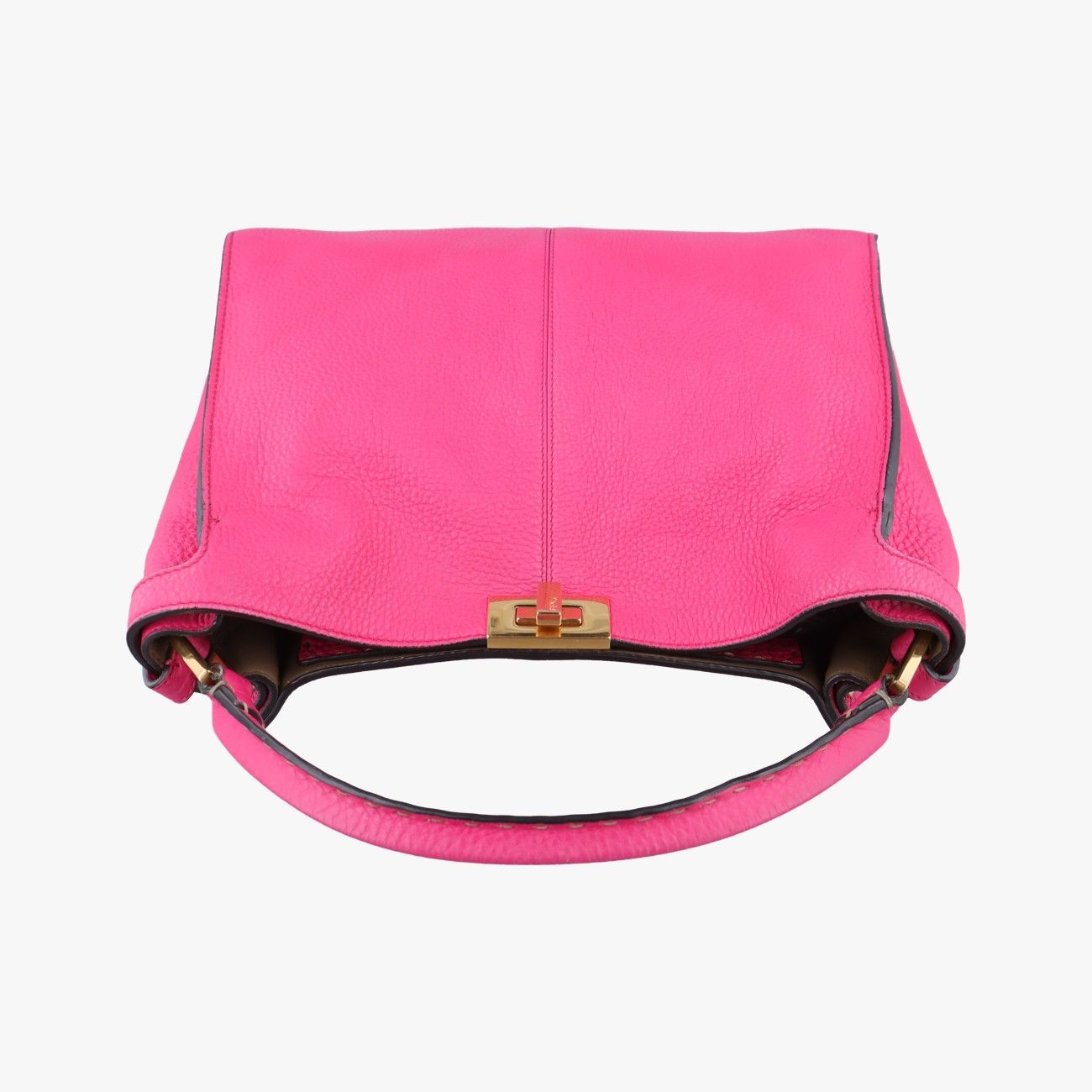 カーフレザー✨FENDI✨フェンディ✨財布✨ピーカーブー✨コンチネンタル✨ピンク ピーカブー ジップアラウンド財布 ミニ カーフレザー ピンク | Fendi