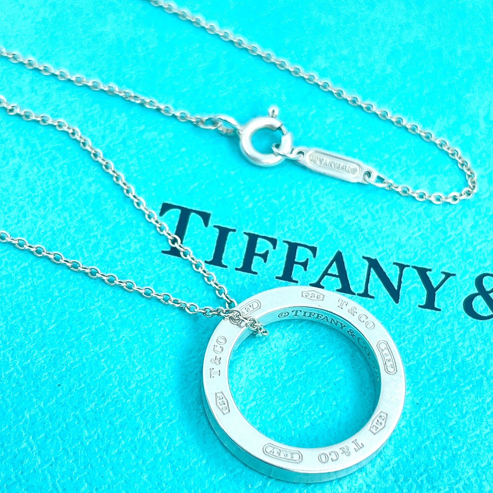 ティファニー 1837 サークル ペンダント ネックレス スターリング シルバー925 Tiffany - メルカリ