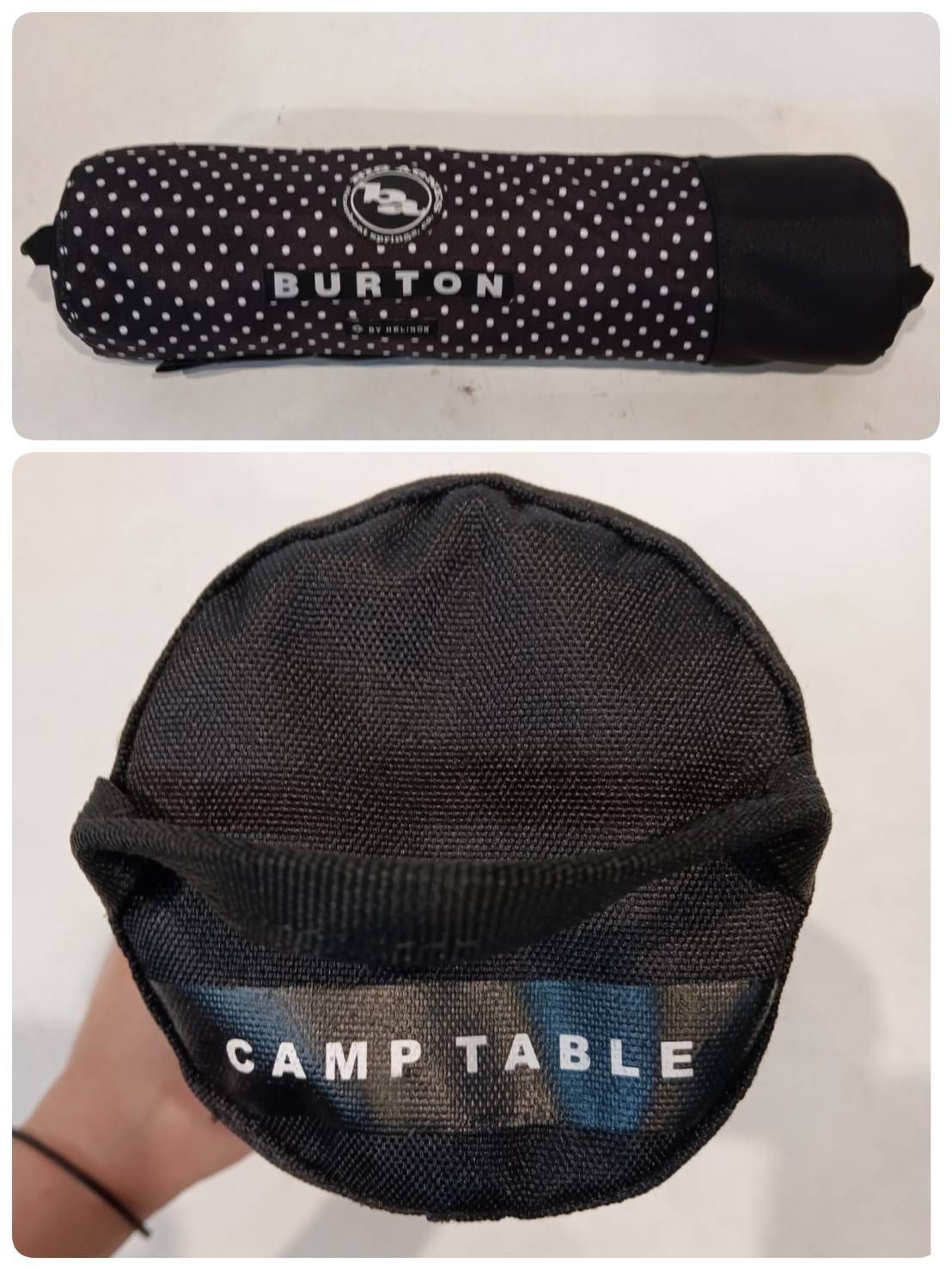 折りたたみテーブル BLACK