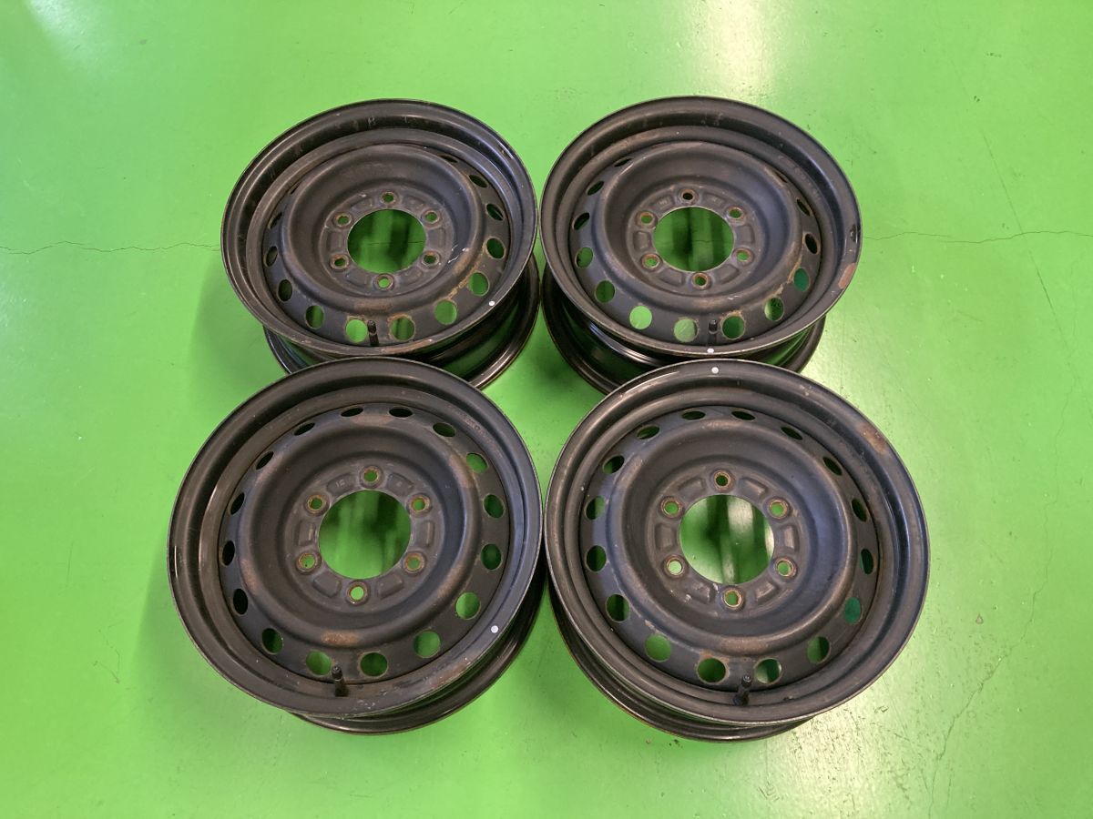 トヨタ 200 ハイエース 純正 15インチスチールホイール 4本SET TRH200V