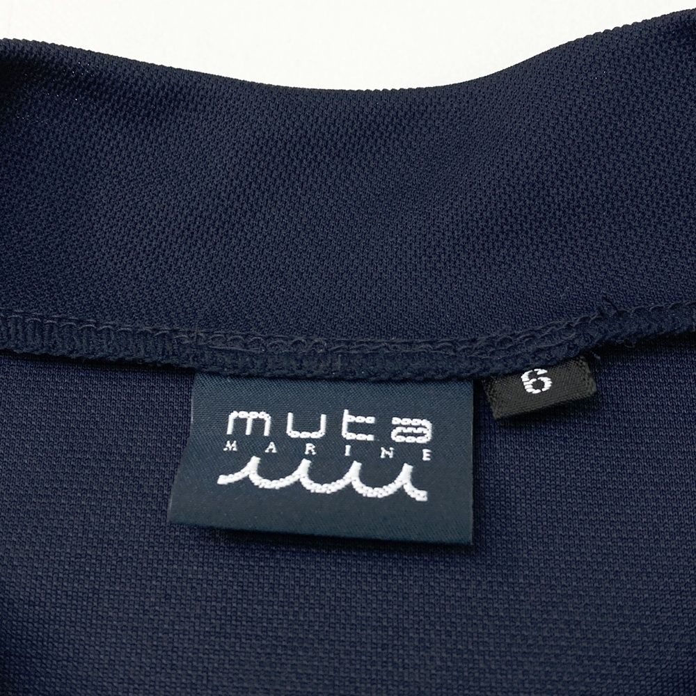 サイズ：6 MUTA MARINE ムータマリン モックネック半袖Tシャツ