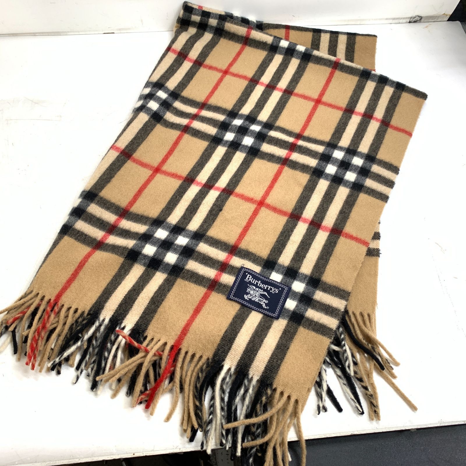 未使用】BURBERRY バーバリー ひざ掛け ブランケット ノバチェック