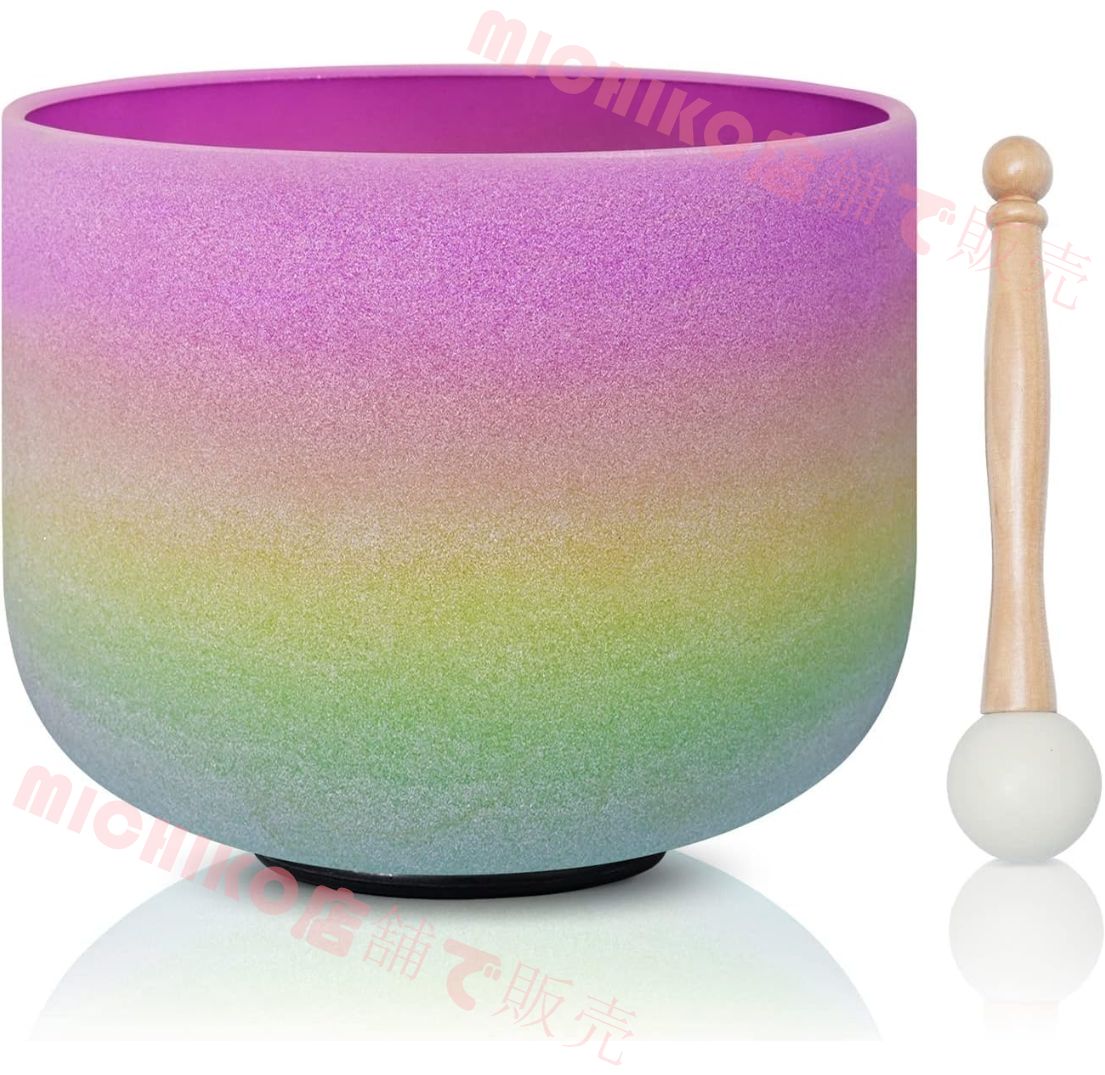 新品・432hz】クリスタルボウル 7チャクラセット ケース付 6-12インチ