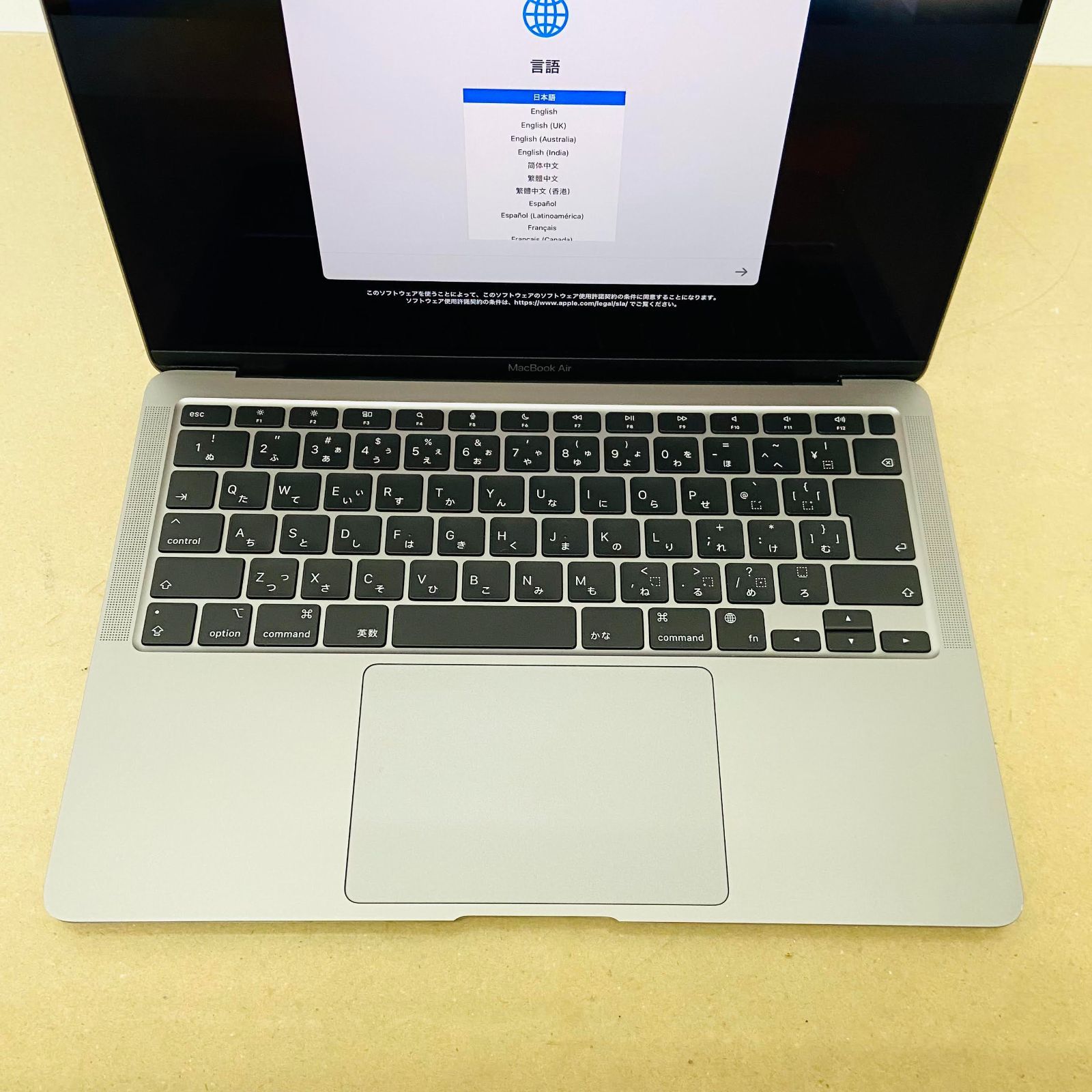 MacBook Air 初期化済み MacBook Air 13 - 初期… - Apple コミュニティ