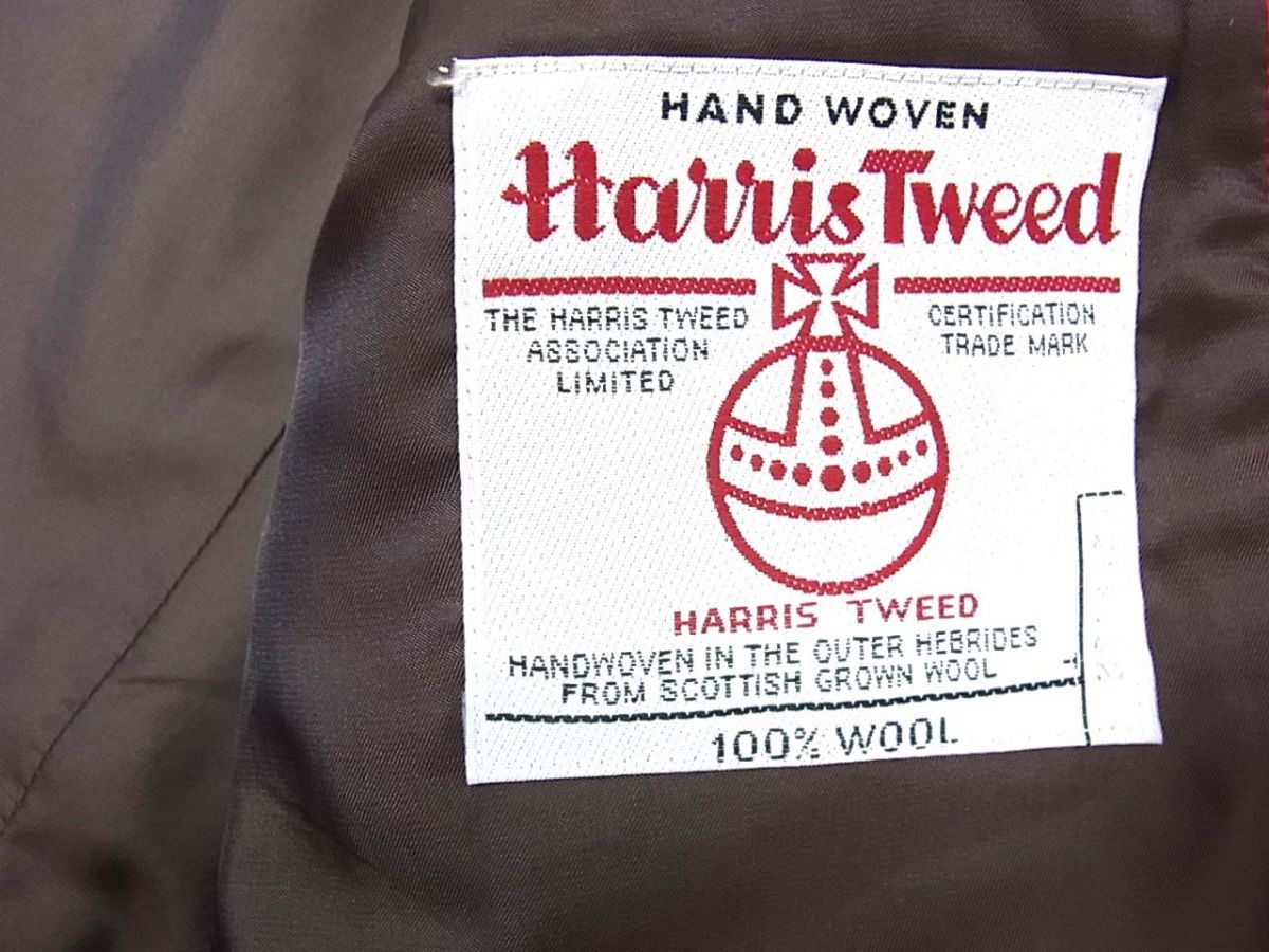 定価6万円◇J.PRESS×HarrisTweed ツイードジャケット エルボーパッチ