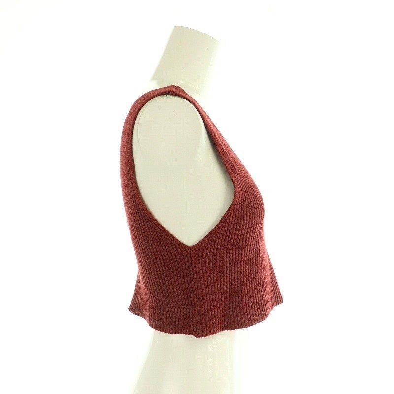 6(ROKU)BEAUTY&YOUTH / ニットベスト 6(ROKU) BEAUTY＆YOUTH(ロク) KNIT NO SLEEVE PULLOVERニット