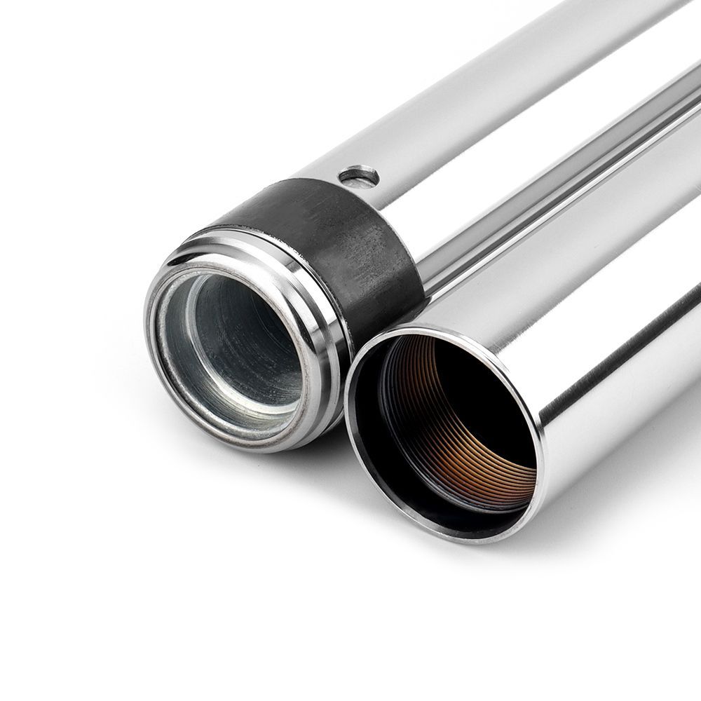 XS147 上メッキ RG250Γ ガンマ GJ21B RG250EW 35MM純正品番51110-40A00に対応 インナーチューブ ２本