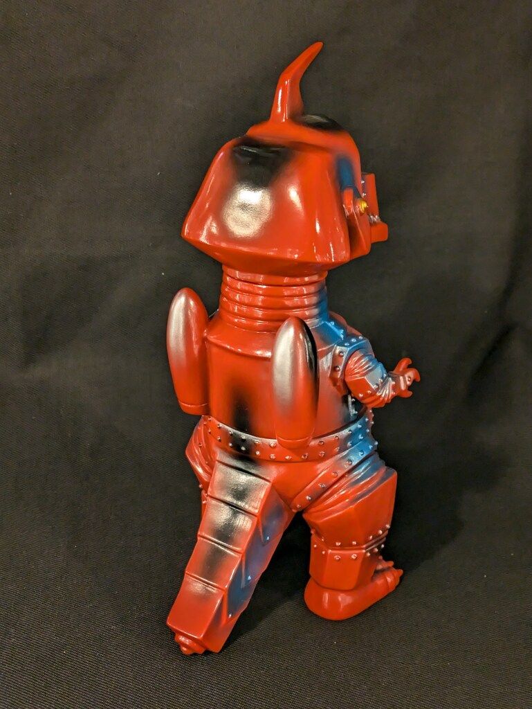 コジカトイズ　メカチラボ　素体　フィギュア　恐竜獣シリーズ COJICA TOYS 恐竜獣シリーズ メカチラボ 赤成型/メタ青/黒/金/銀塗装