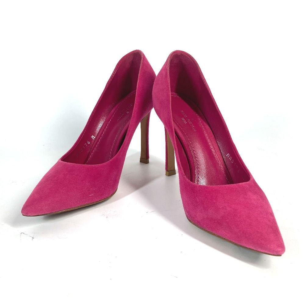 LOUIS VUITTON ルイヴィトン パンプス ハイヒール スエード - メルカリ