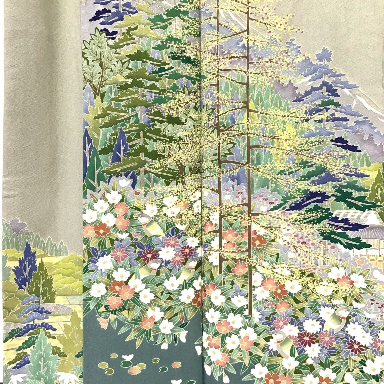 正絹 一つ紋