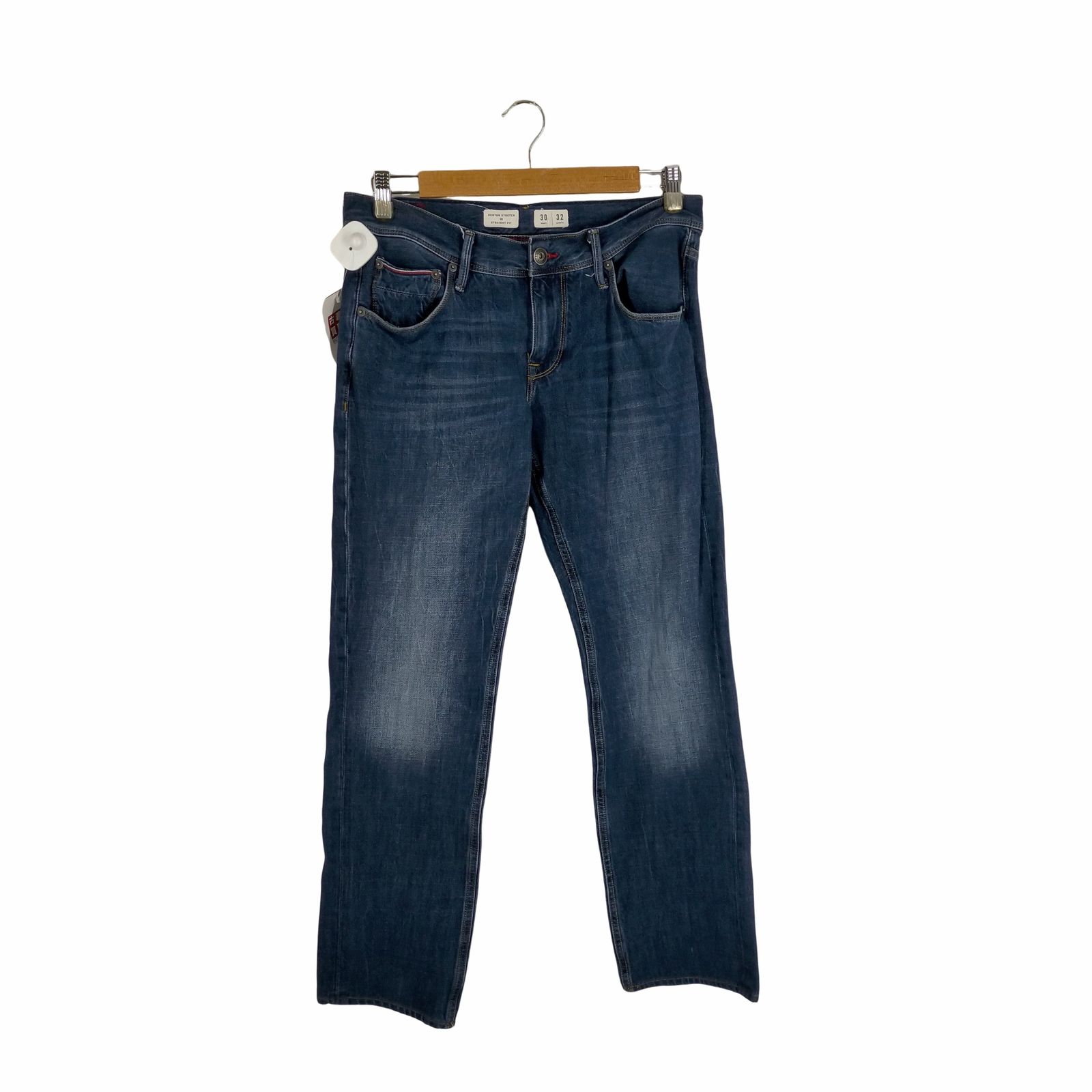 トミーヒルフィガー TOMMY HILFIGER ストレートフィットジーンズ 