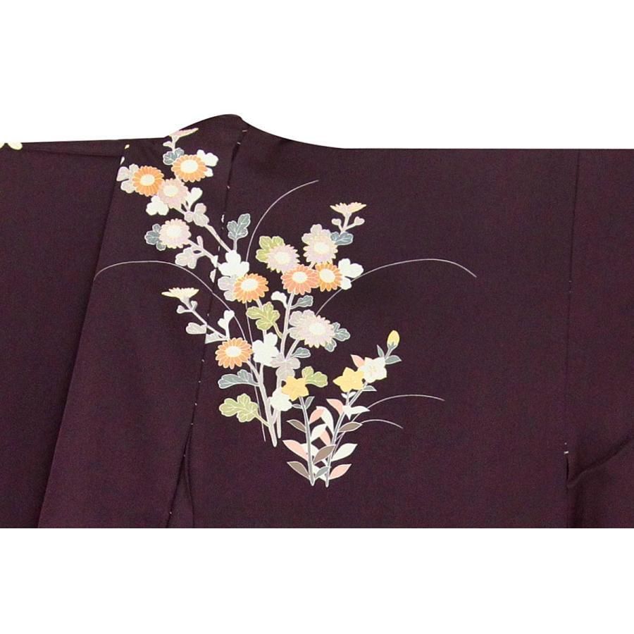 美品 手描き友禅 着物“視覚にアピール！桜や鴛鴦が待つオアシス”訪問着R+20 美品 手描き友禅 着物“視覚にアピール！桜や鴛鴦が待つオアシス