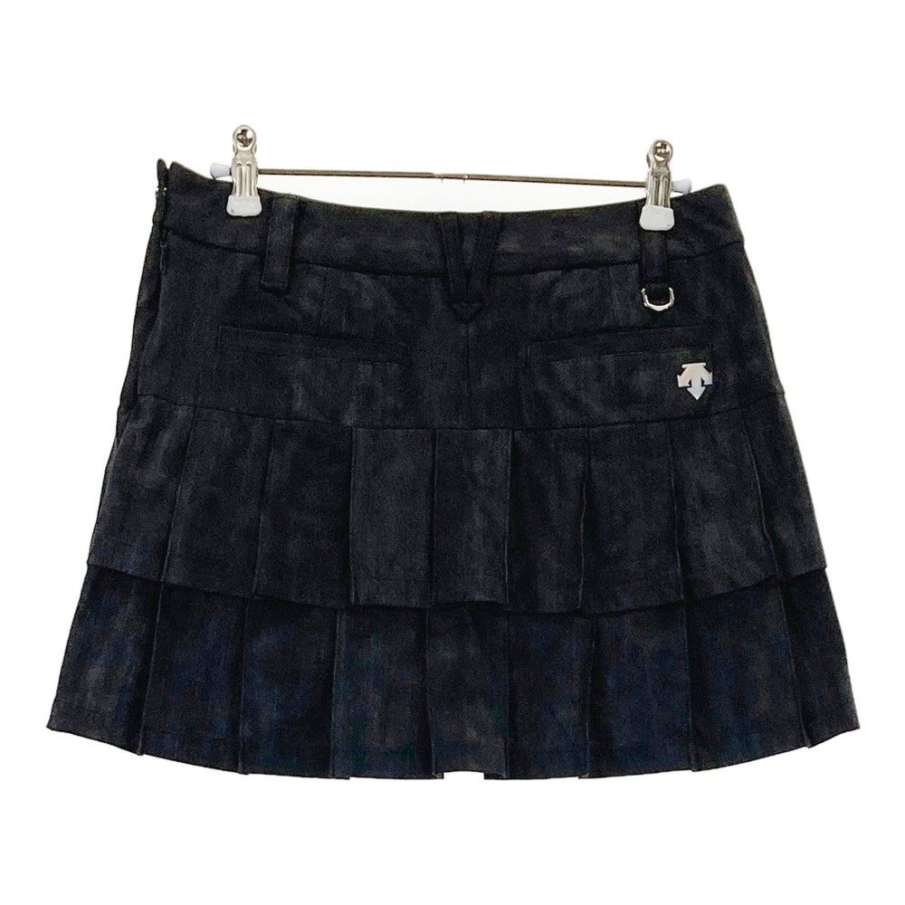 サイズ：M DESCENTE GOLF デサントゴルフ インナー付 プリーツ切替