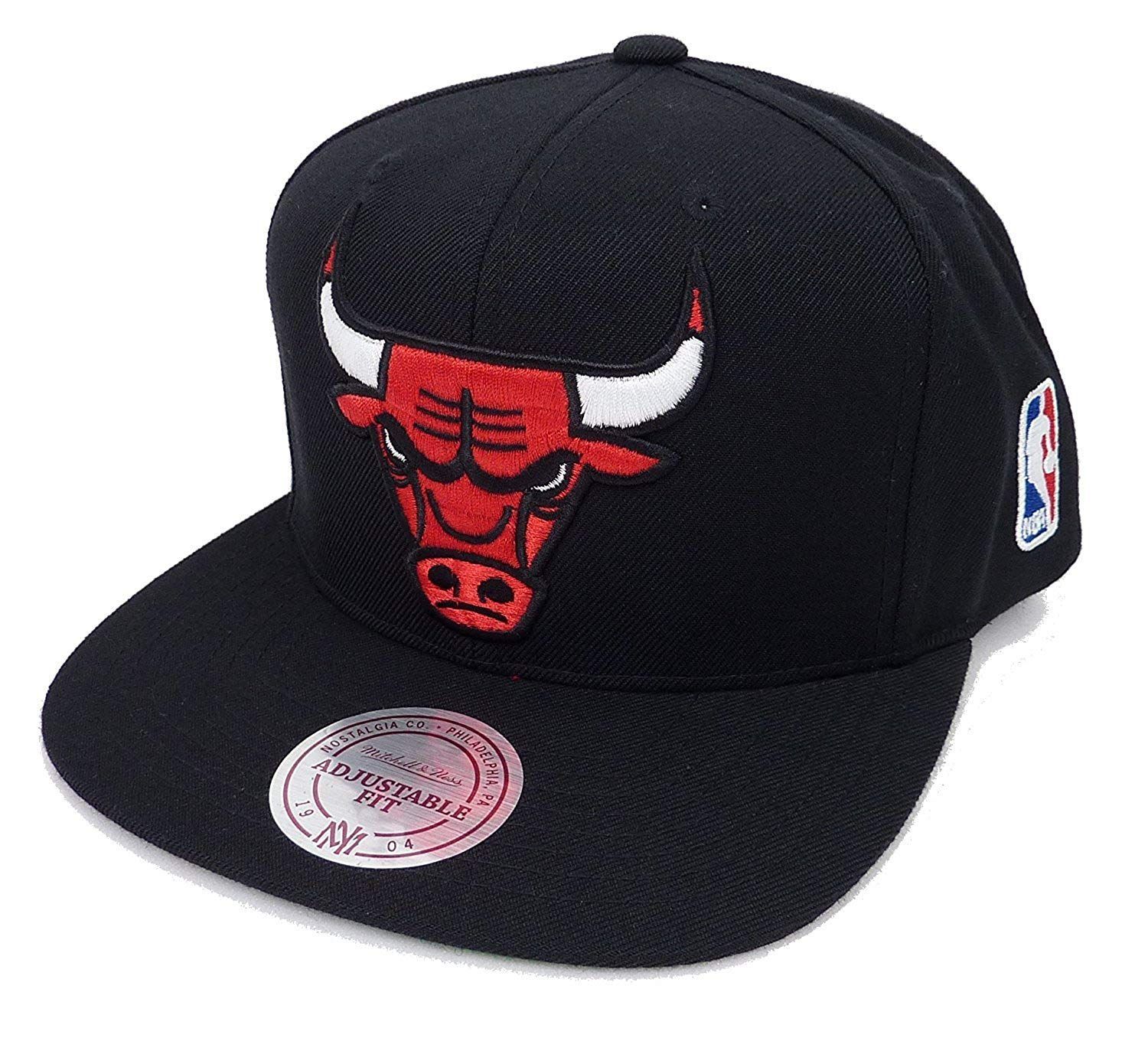ミッシェル＆ネス NBA シカゴ ブルズ ブルズロゴ スナップバック
