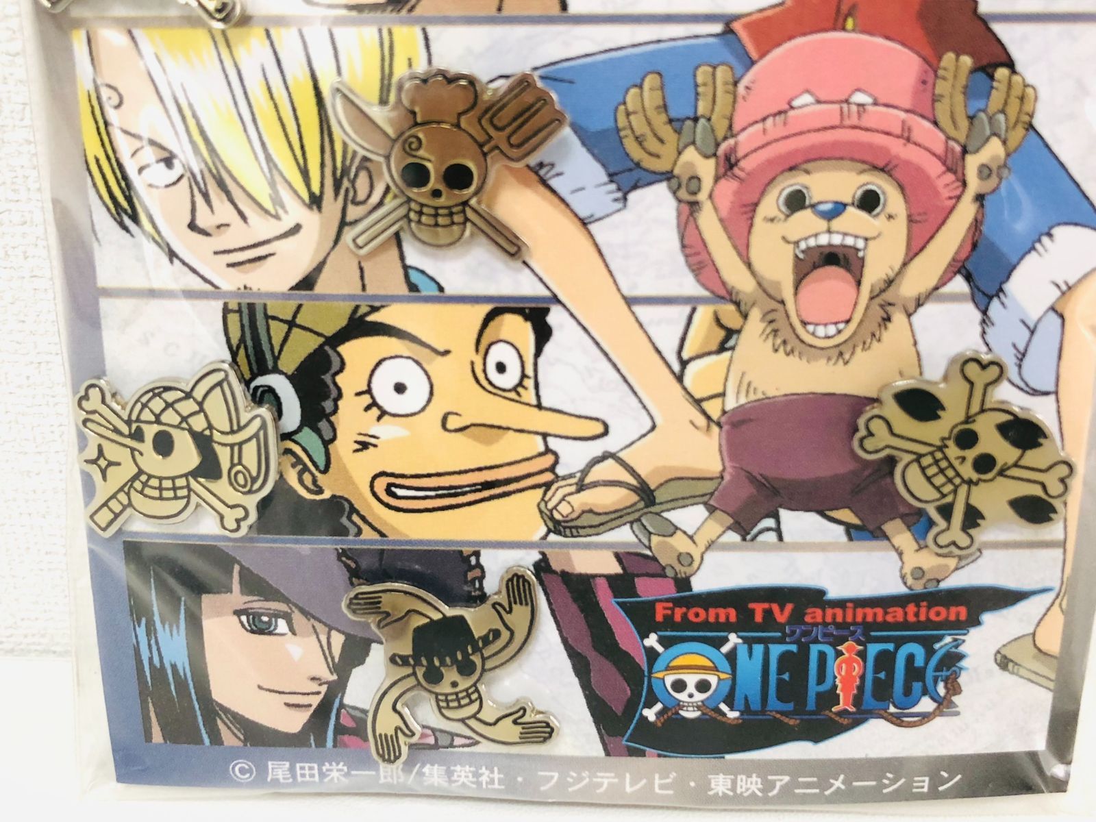 未開封 ONE PIECE ワンピース ピンバッジ 7個入り - メルカリ