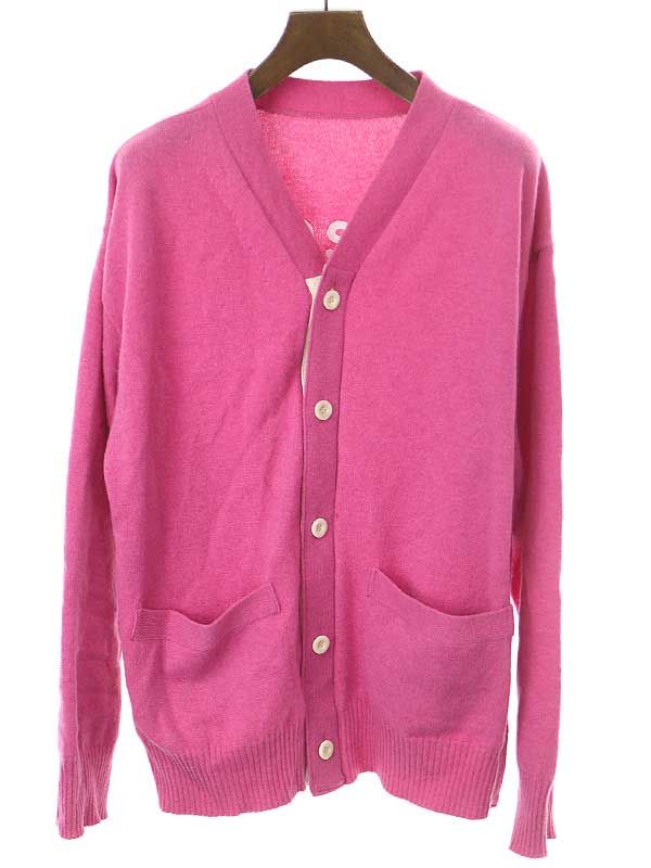 sacai 17SS カラーブロックセーター ピンク サイズ1 サカイ 22AW MADSAKI Knit Cardigan ニット ピンク 3