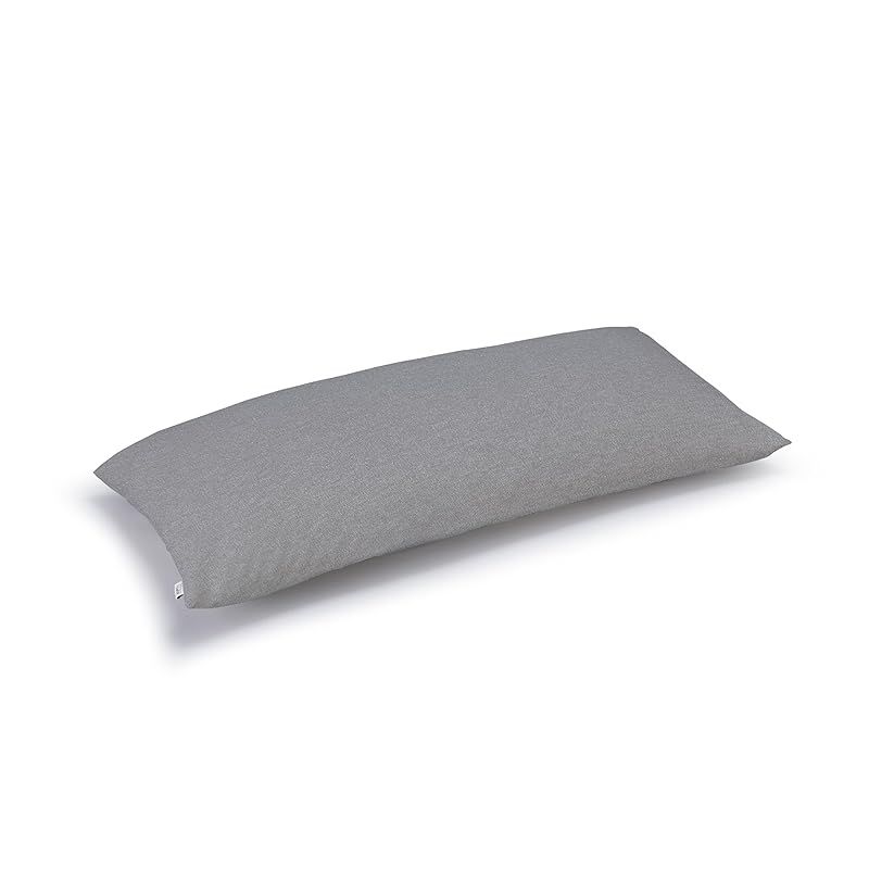 大人気，爆買い 【新品】 テンピュール(Tempur) 枕カバー グレー スムースピローケース 約90x40cm なめらか 抗菌防臭 伸縮性 ピローカバー 0 枕カバー