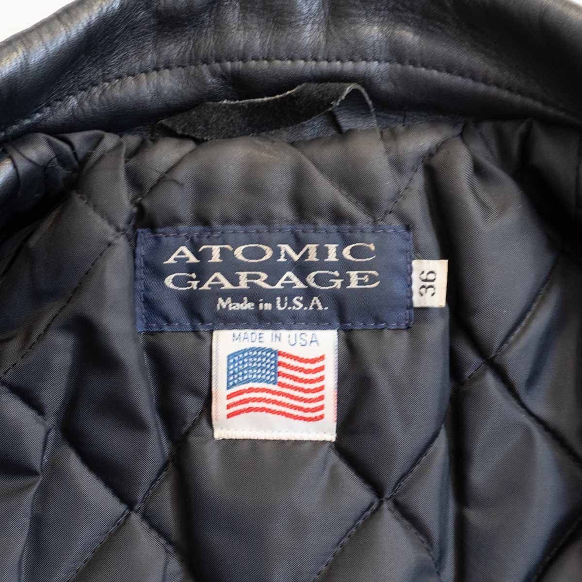 SCHOTT×ATOMIC GARAGE 【サイズ36】 【公式通販】