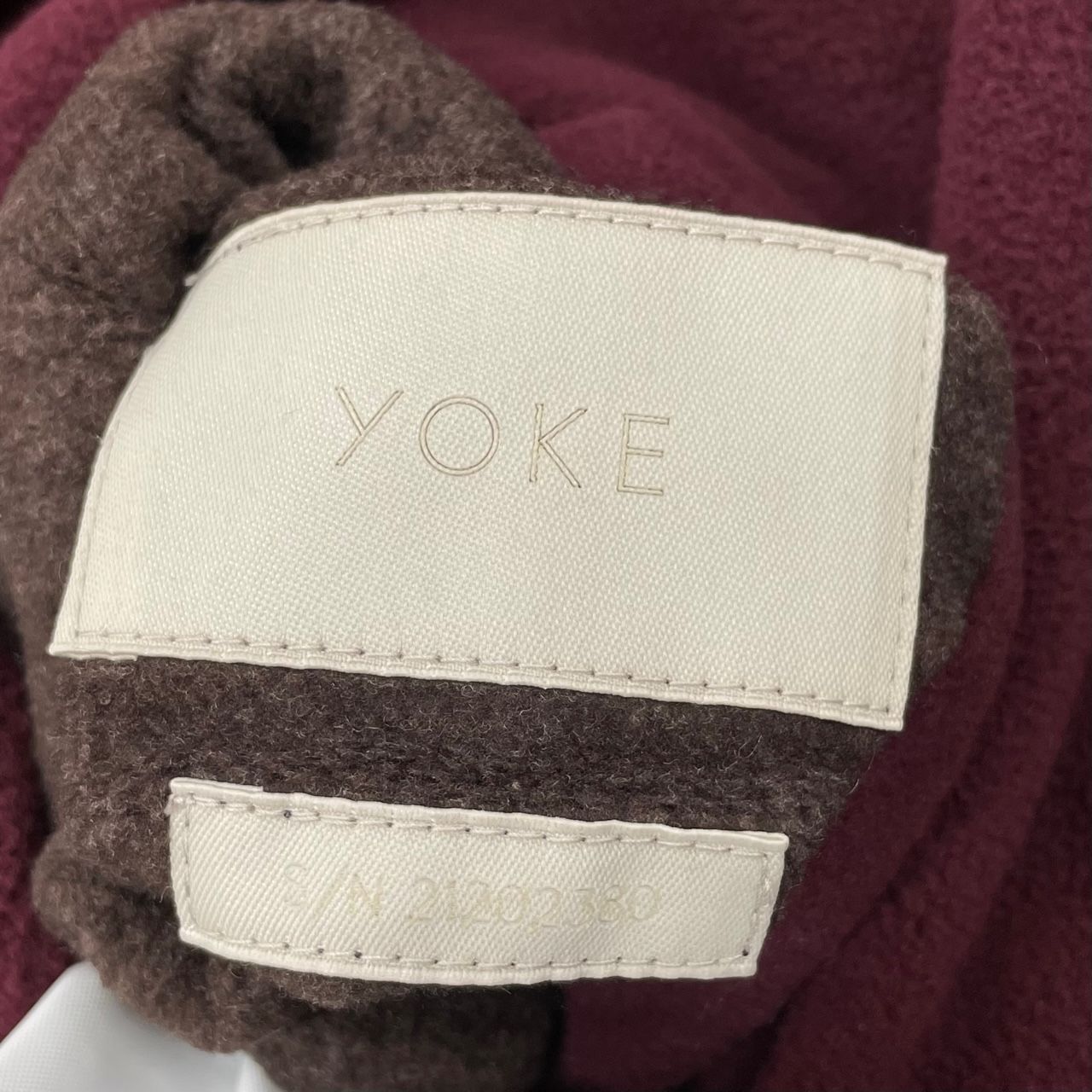 YOKE 21AW リバーシブル パデッド ブルゾン フリース ヨーク - メルカリ