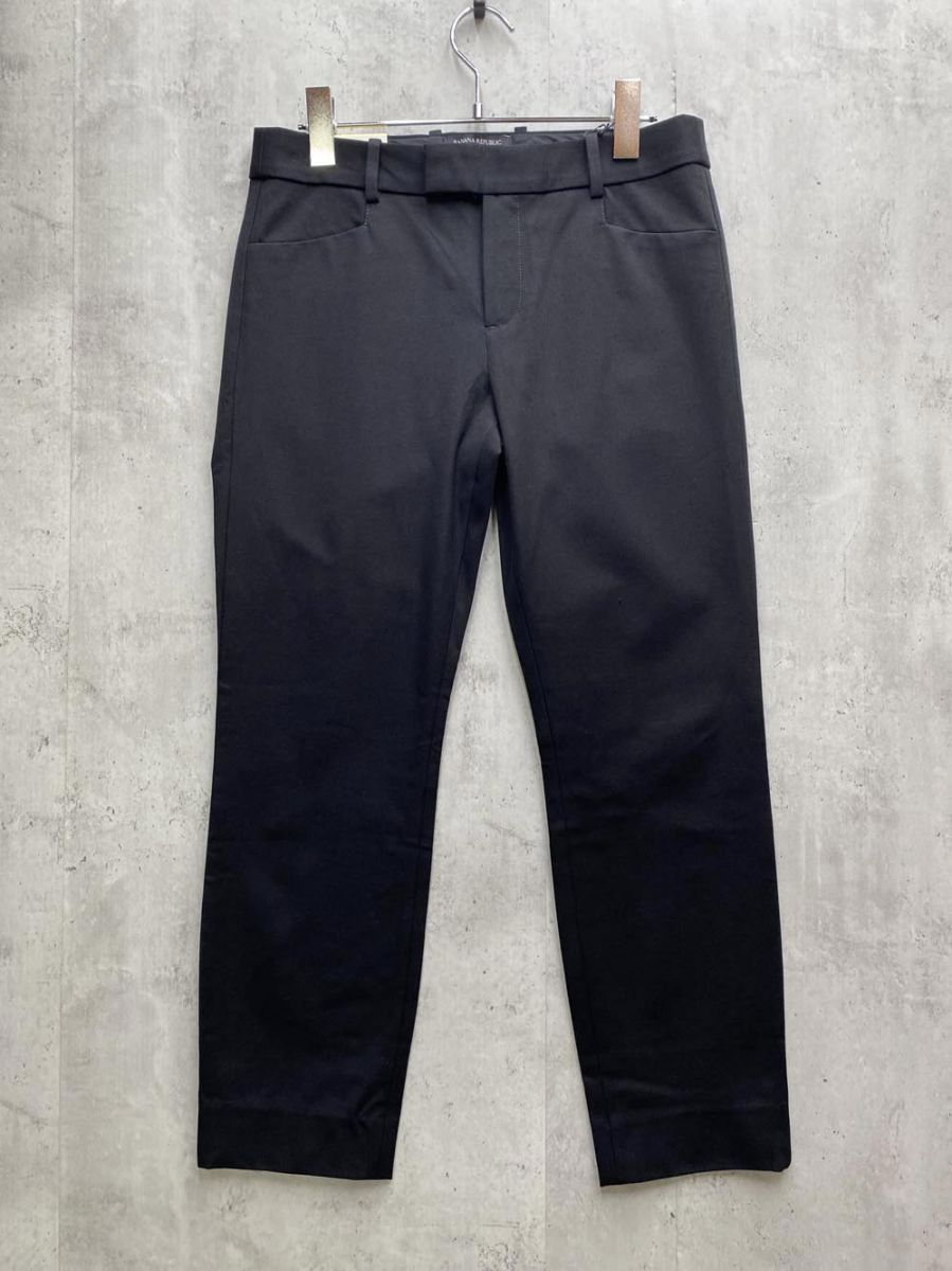BANANA REPUBLIC バナナリパブリック スキニー スローン パンツ size4 11号 |ブラック ◎レディース