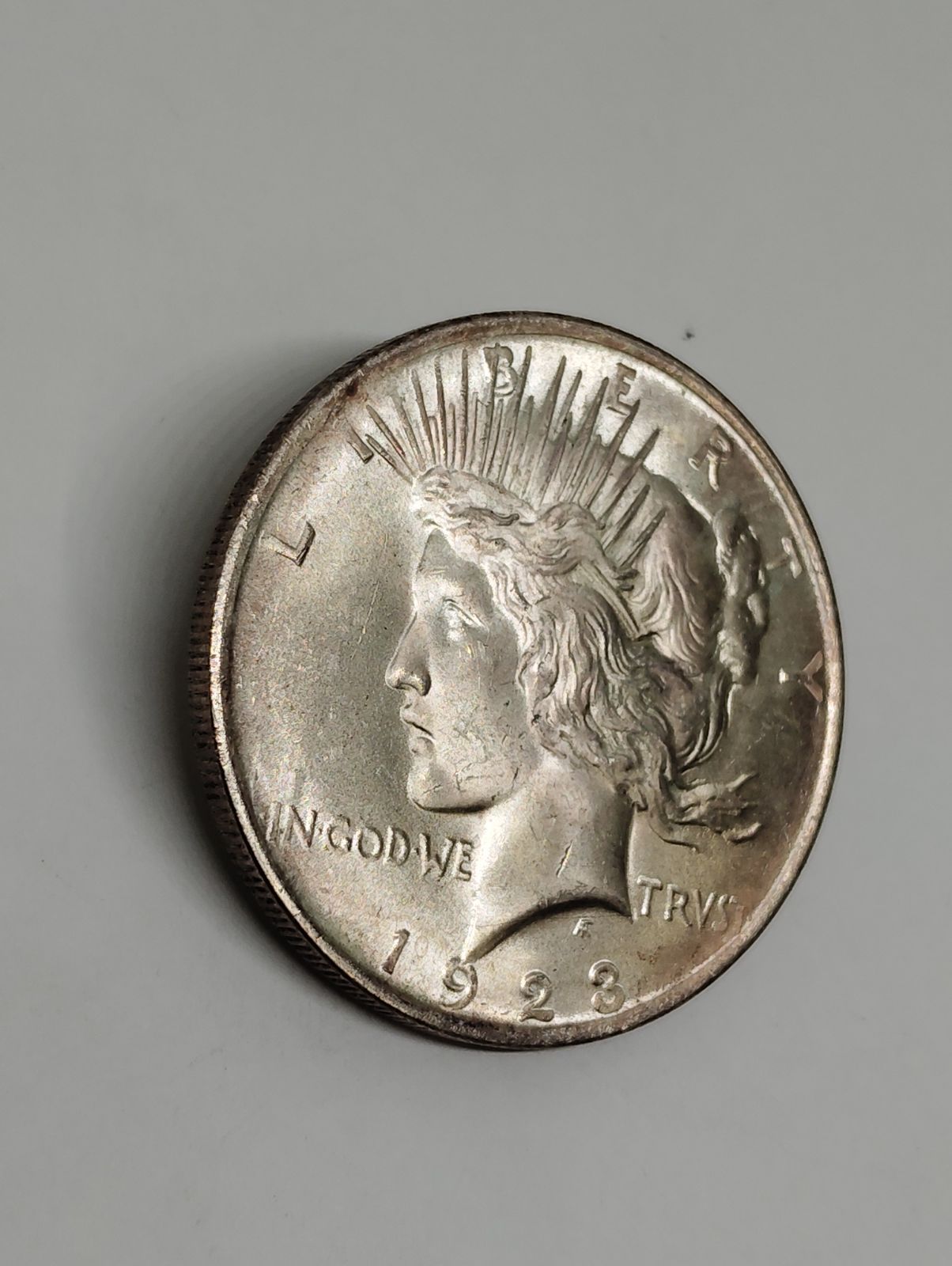 0703H10】1923 リバティ Silver Peace Dollar $1 one dollar