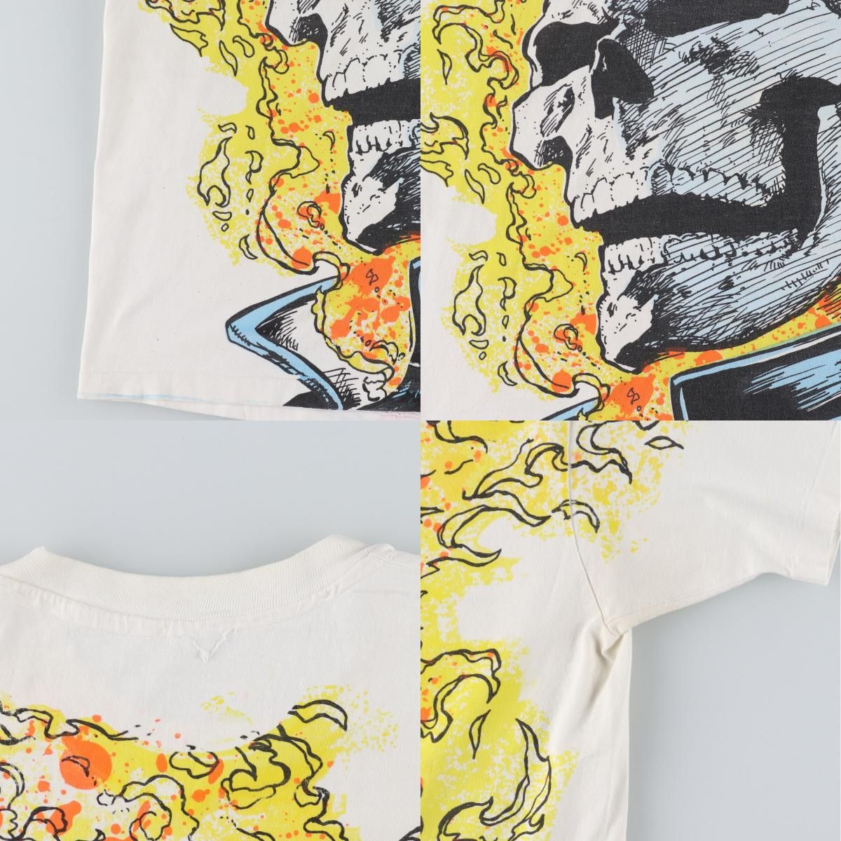 古着 90年代 MABEL マーベル GHOST RIDER ゴーストライダー 大判 