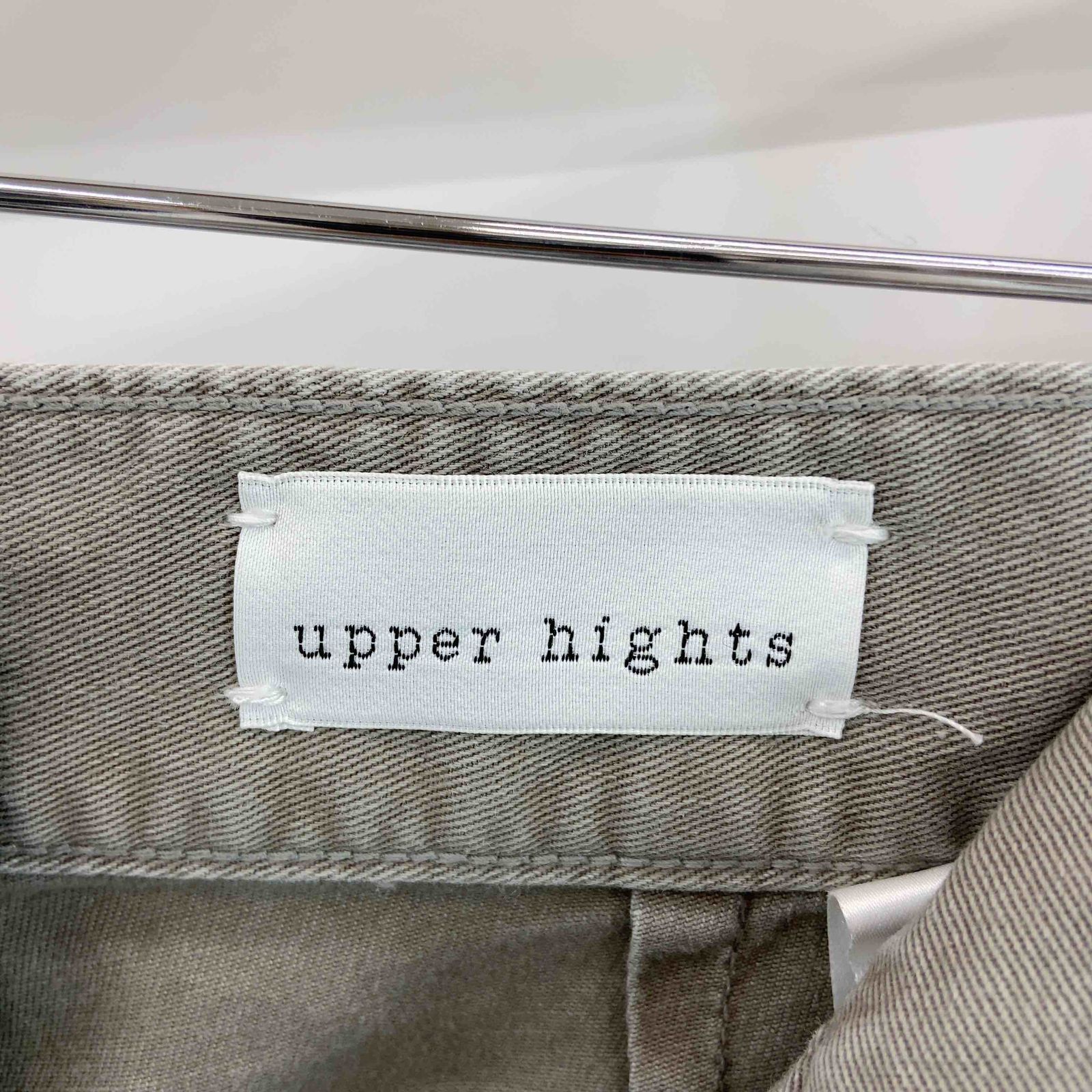 upper hights アッパーハイツ レディース カジュアルパンツ ベージュ