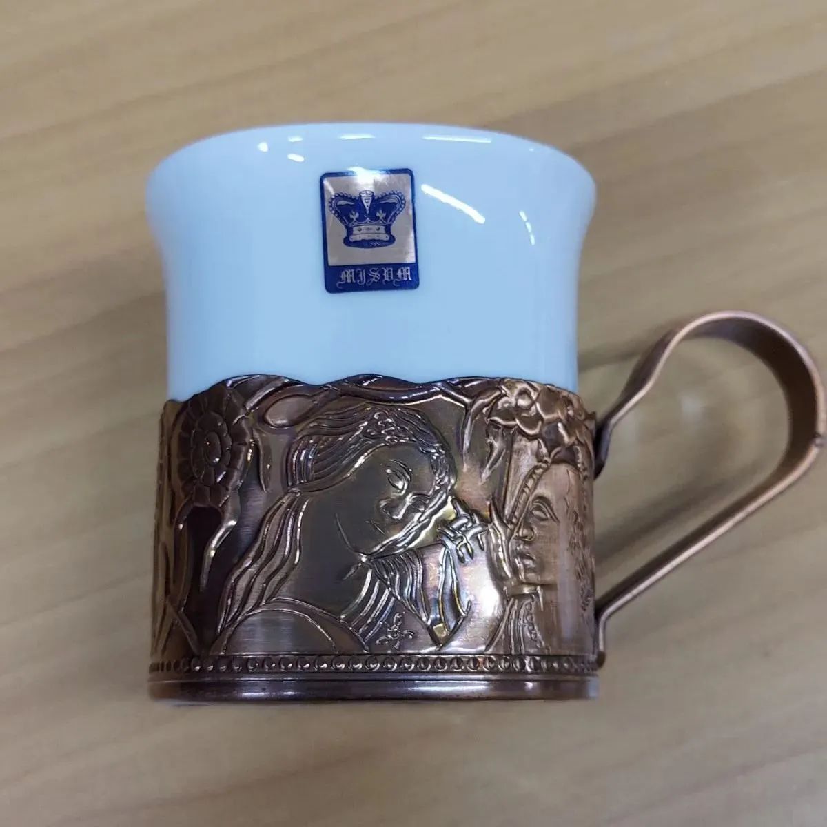 FRANCEINE フランセーヌ 角型ブロンズ仕上 コーヒーセット5客セット