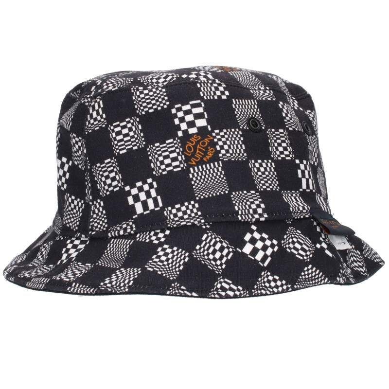 【美品】ルイヴィトン ボネ ディストーテッド バケットハット　リバーシブル 毎日使いたい♪】ルイヴィトン バケットハット リバーシブル