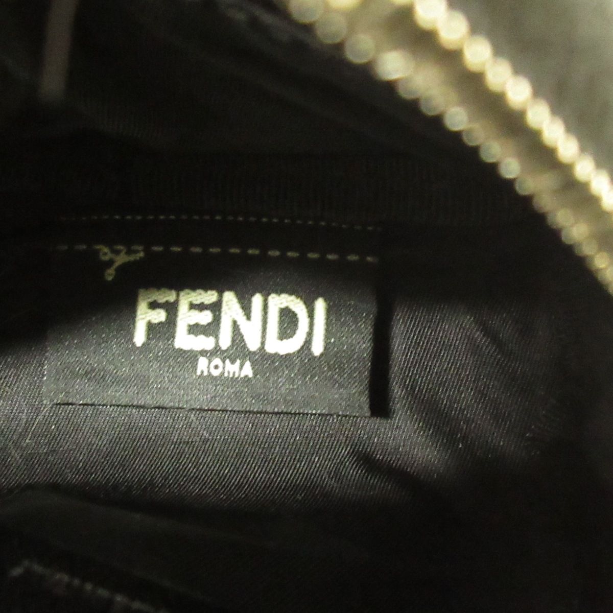 FENDI(フェンディ) キーホルダー(チャーム) バッグバグズ 7AR457 黒×白