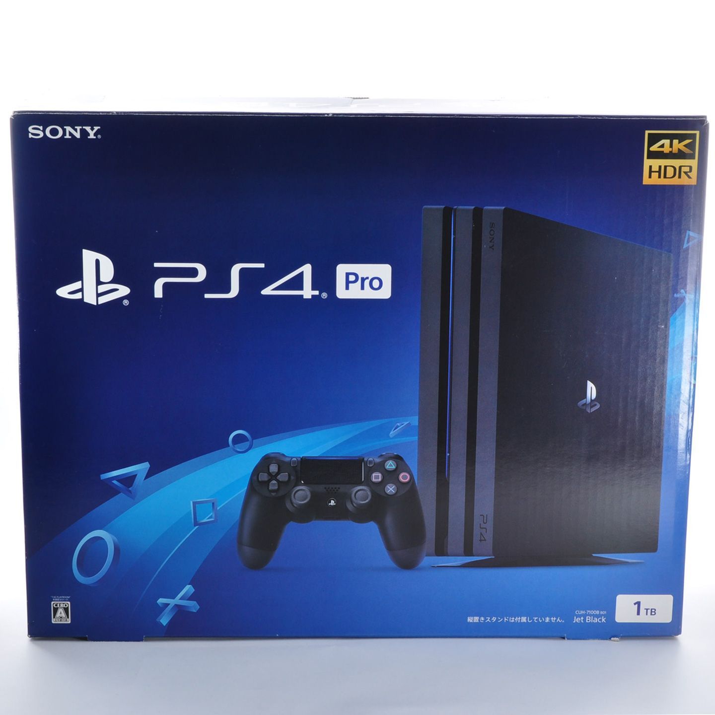 PS4 Pro 1TB JetBlack CHU-7100B PlayStation4 プロ ジェットブラック 