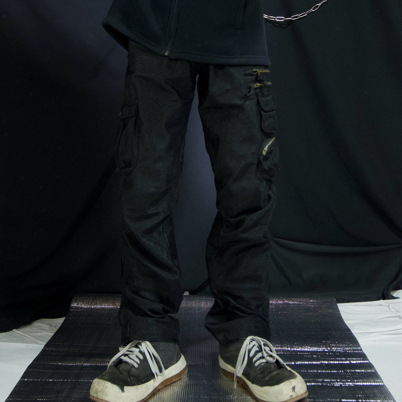 パンツ BAD BOY gimmick cargo pants 00s BADBOY Multi Pockets Zipper Gimmick Biker Cargo Pants